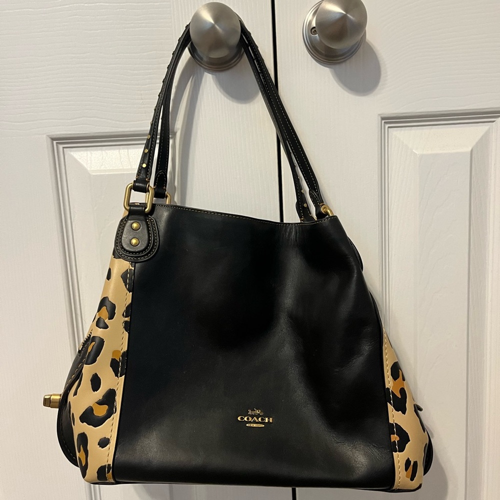Coach Leopard Edie 31 Bag 32728